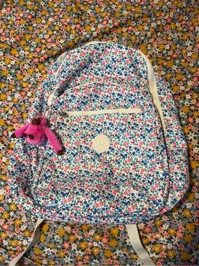 Kipling floral backpack